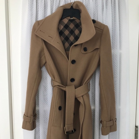 Burberry Jackets & Blazers - Burberry Brit Wool Trench Coat